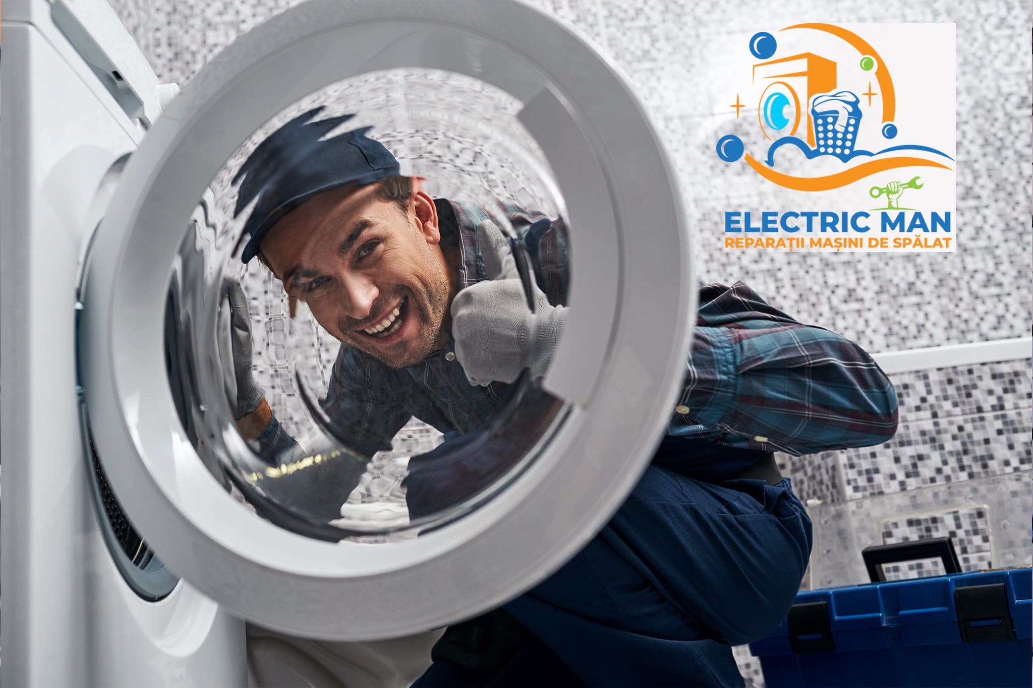 Reparații mașini de spălat Galați — ELECTRIC MAN