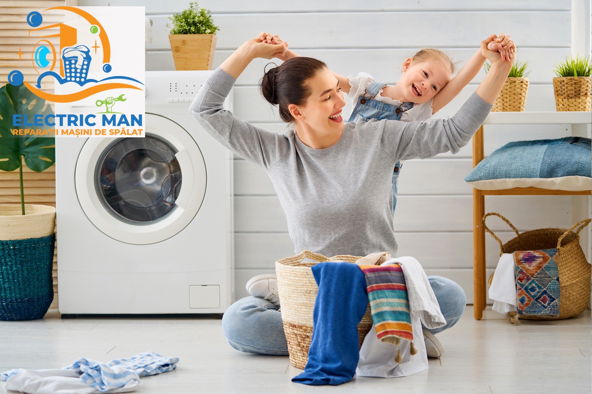 Mașină de spălat reparată cu succes